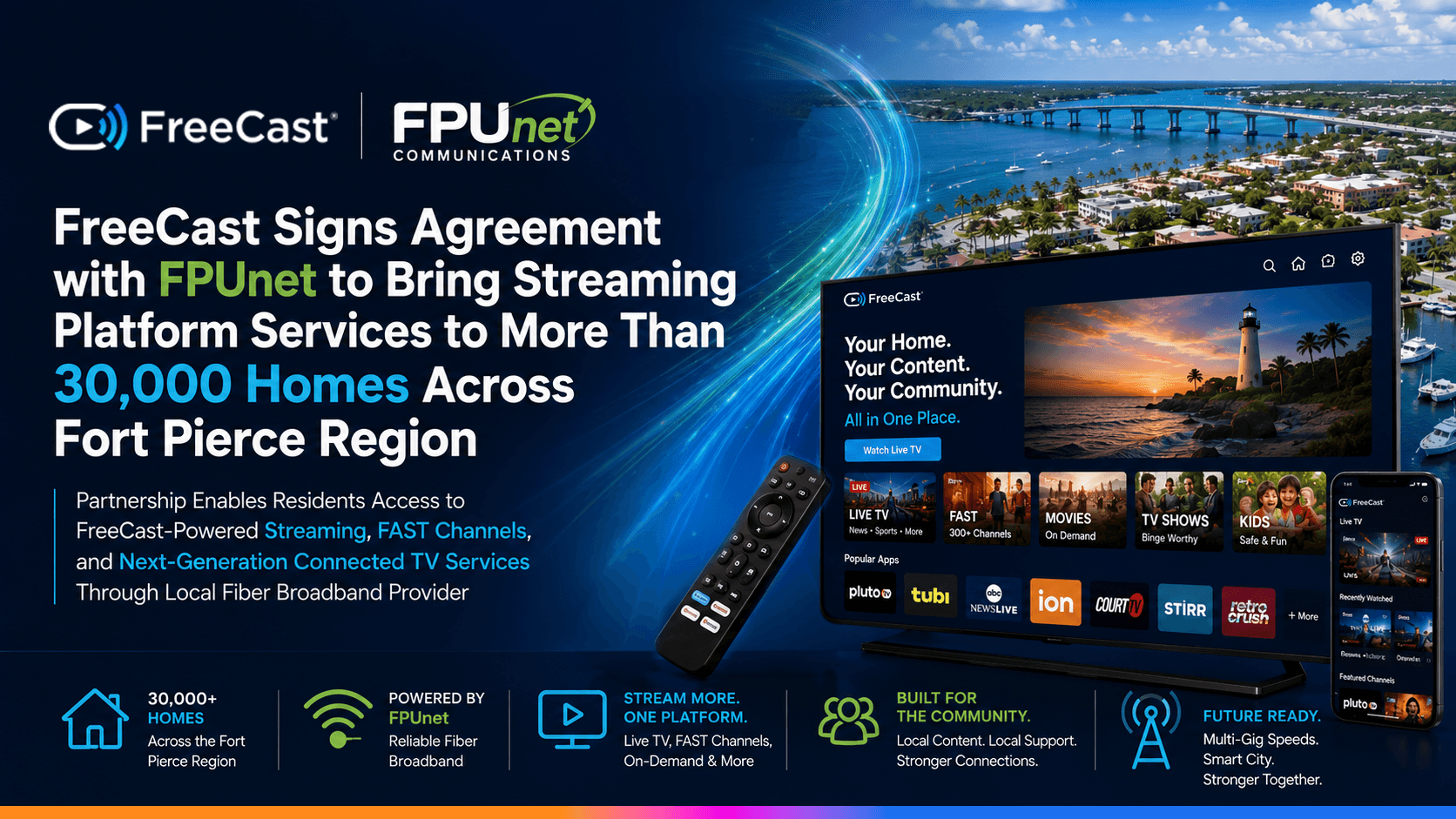 FreeCast Signs Agreement with FPUnet