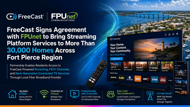 FreeCast Signs Agreement with FPUnet