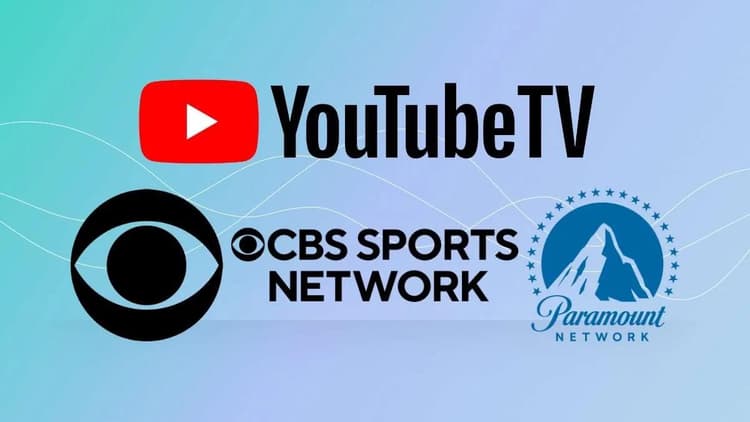 YouTube TV, CBS Sports Network, Paramount Network